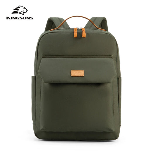 Kingsons women's waterproof school backpack — side detail