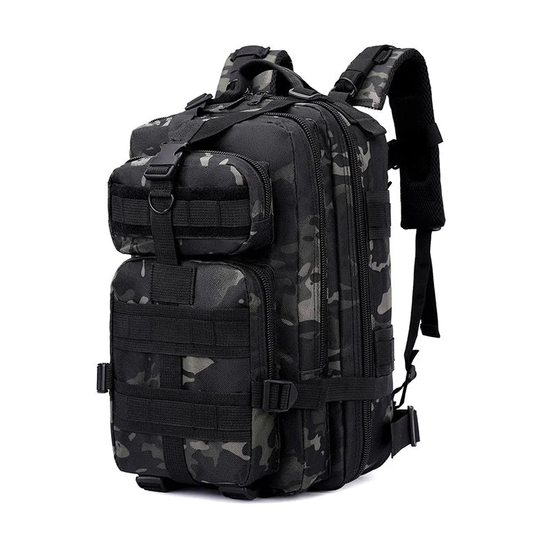 Tactical camouflage backpack camouflage pattern options