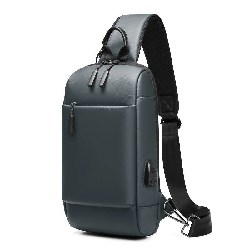 Mingao 115 Waterproof Crossbody Sling Bag - Grey