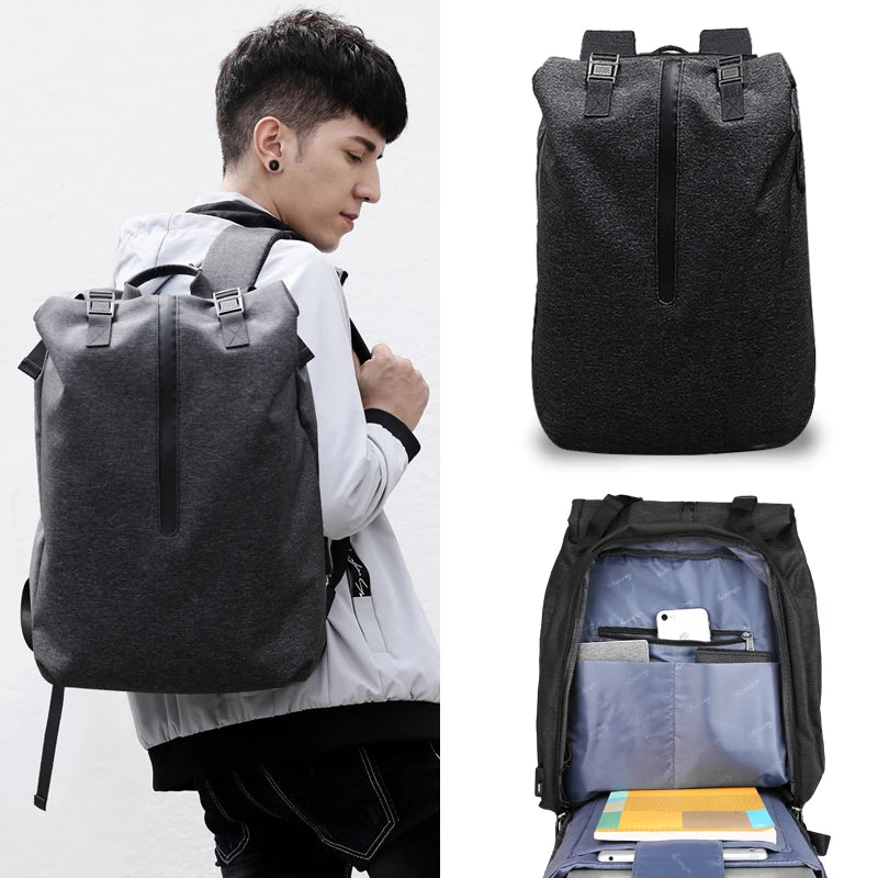 Mingao 1810-L USB Anti-Theft School Laptop Backpack