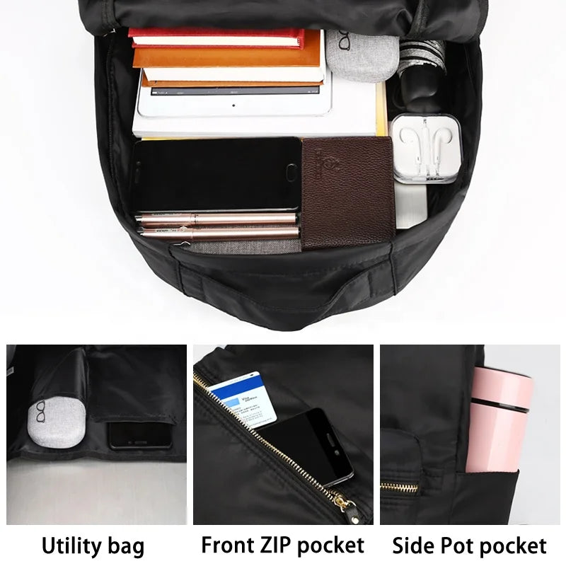 Mingao ML050 Japanese-Style Waterproof School Backpack