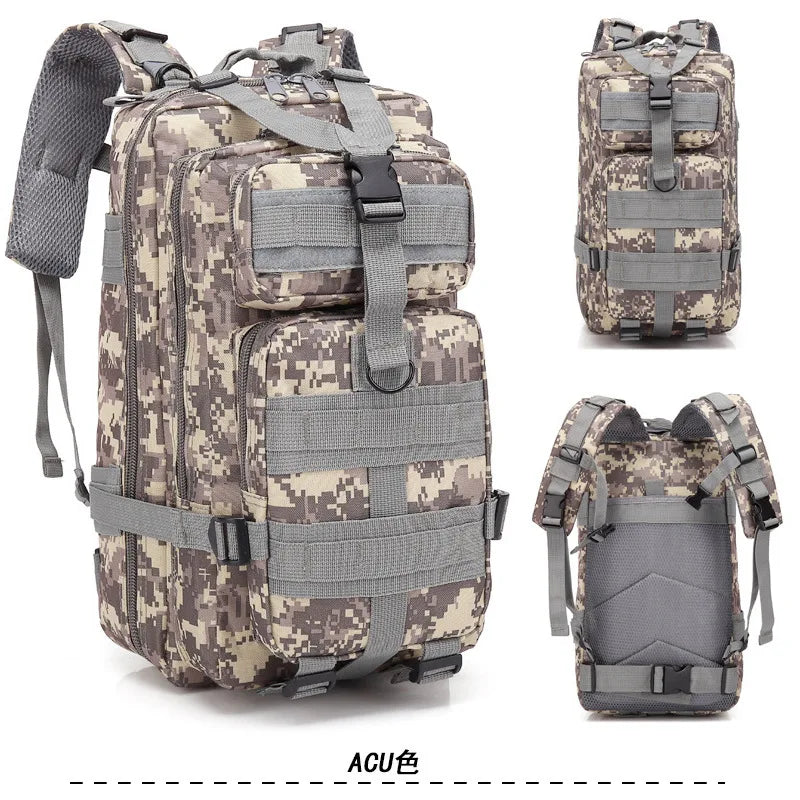 Hong BM-24M751 25L Waterproof Tactical Laptop Backpack - ACU