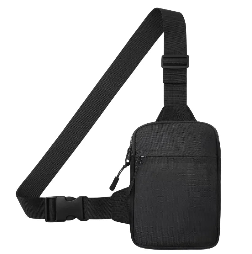 Backper Capella Mini Square Sling Messenger — Black