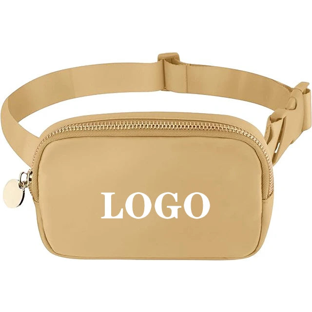 Backper Triangulum Sublimation Sport Waist Bag — Light Yellow