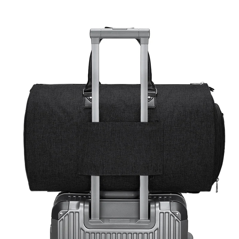 Mingao 233028-0 Wheeled Foldable Garment Travel Duffle Bag