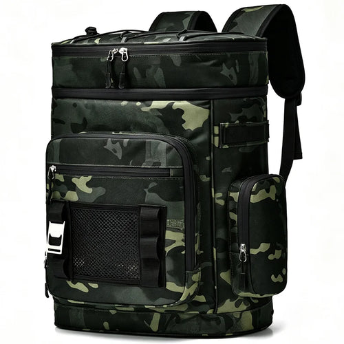 Keman KMA675-2 30L Camping Cooler Backpack - Front View