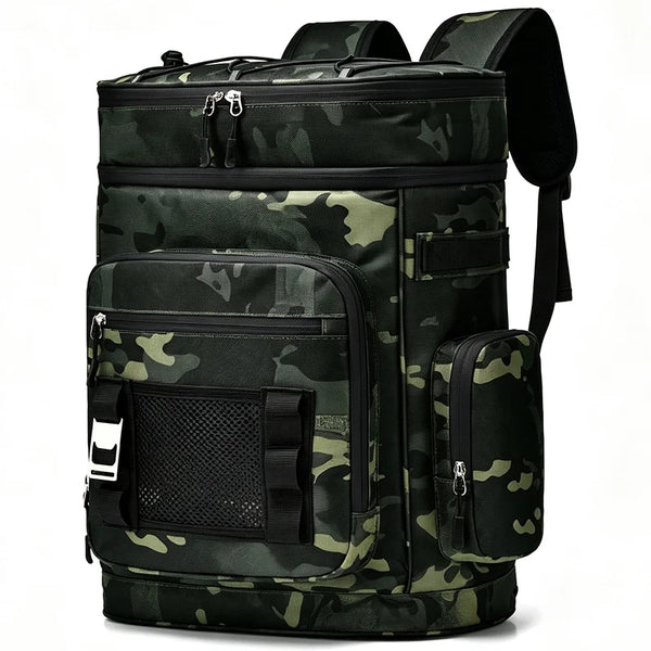 Keman KMA675-2 30L Camping Cooler Backpack - Front View
