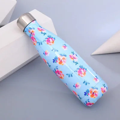 500ml Stainless Steel Vacuum Insulated Flask – Cola Shape Sports Bottle – 11