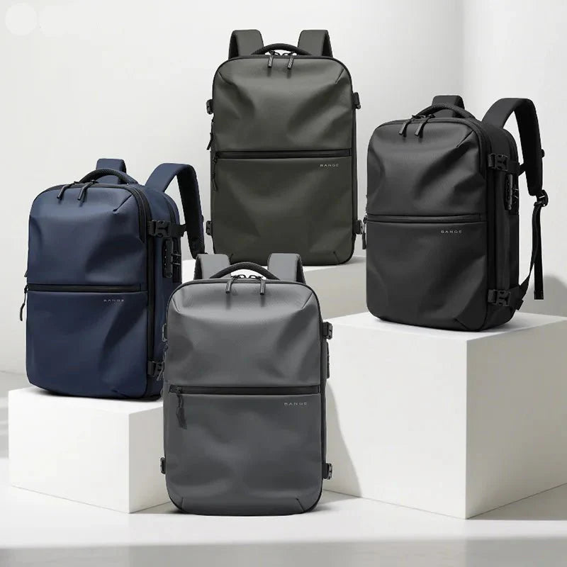 Backper Nova Travel Polyester Backpack — packed view