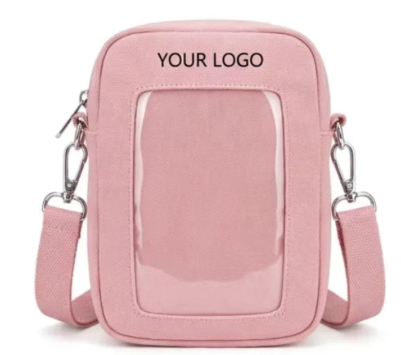 Backper Lacerta Graded Card Crossbody — Pink