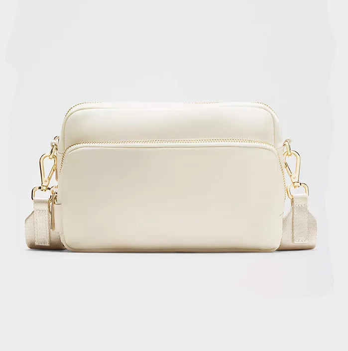 Backper Eridanus Fruit-Print Crossbody — White