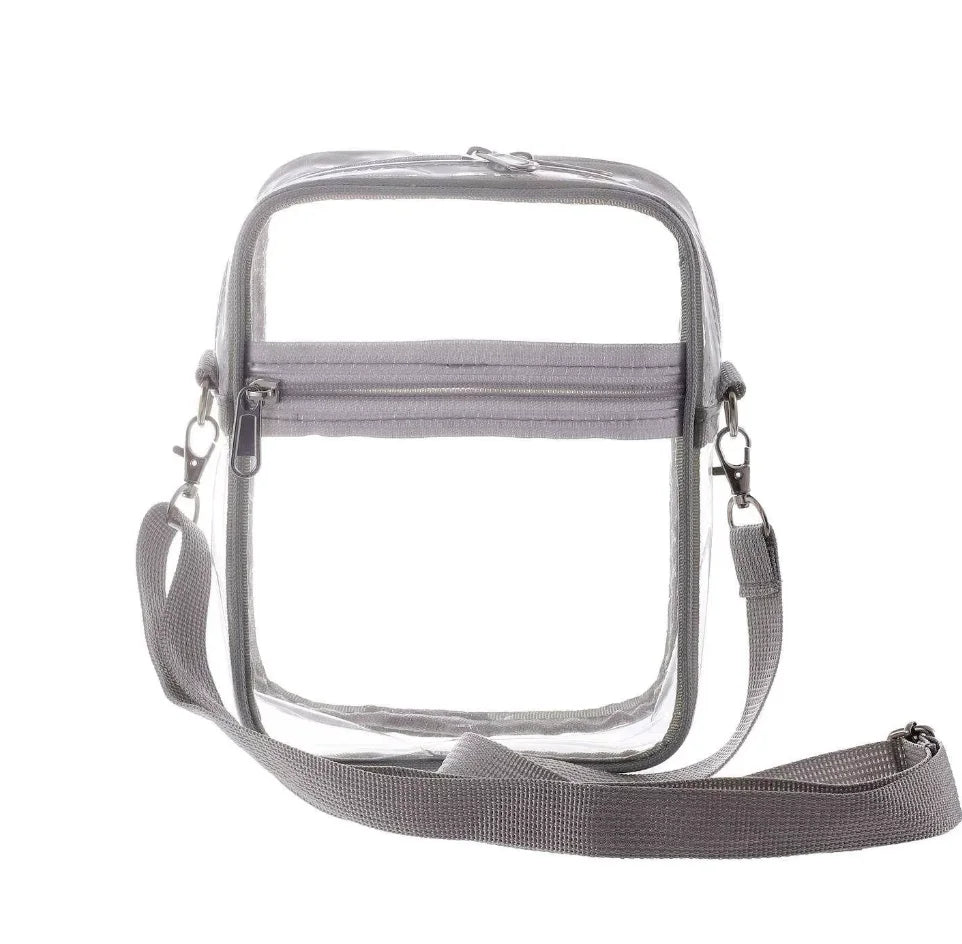 Backper Monoceros Clear Stadium Bag — Gray