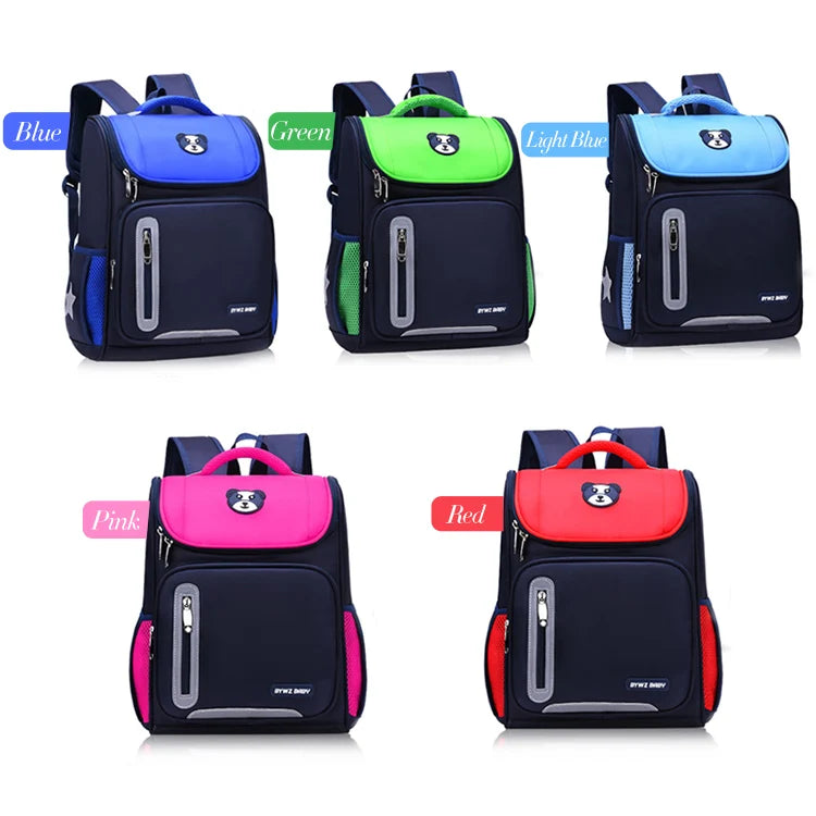 Keman KMBC1006-2 Cartoon Girls Waterproof School Backpack