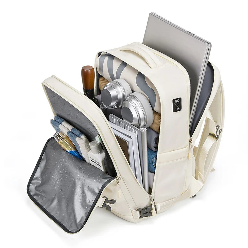 Mingao 231048 Fashion Travel Laptop Backpack with Shoe Compartment