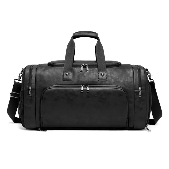 Mingao 401 PU leather duffle Black (400)
