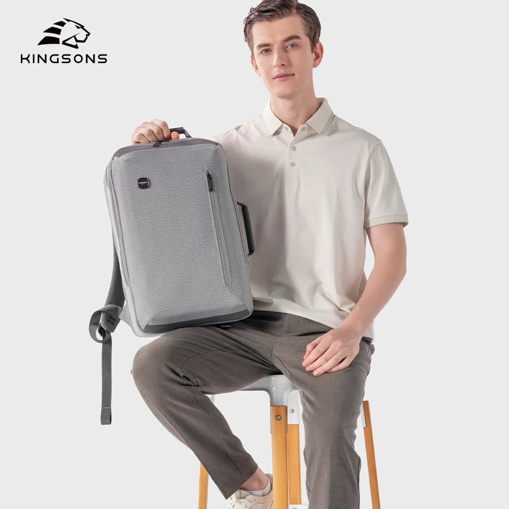 Kingsons waterproof travel backpack — lifestyle shot