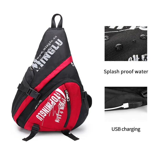 Mingao 177 Waterproof Triangle Crossbody Sling Bag