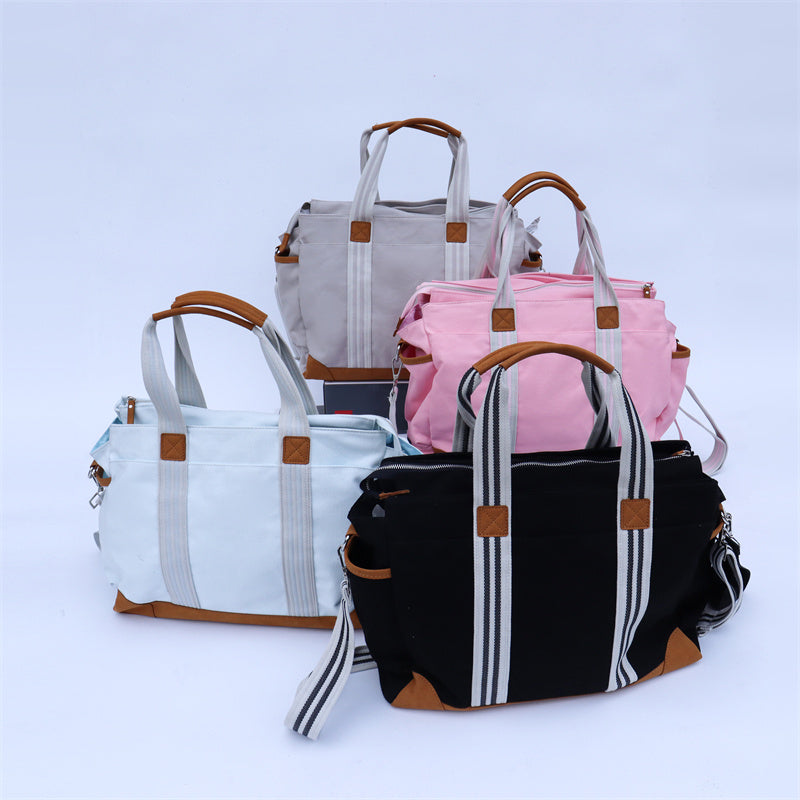 Backper Grus KMDB57 canvas mommy diaper bag detail