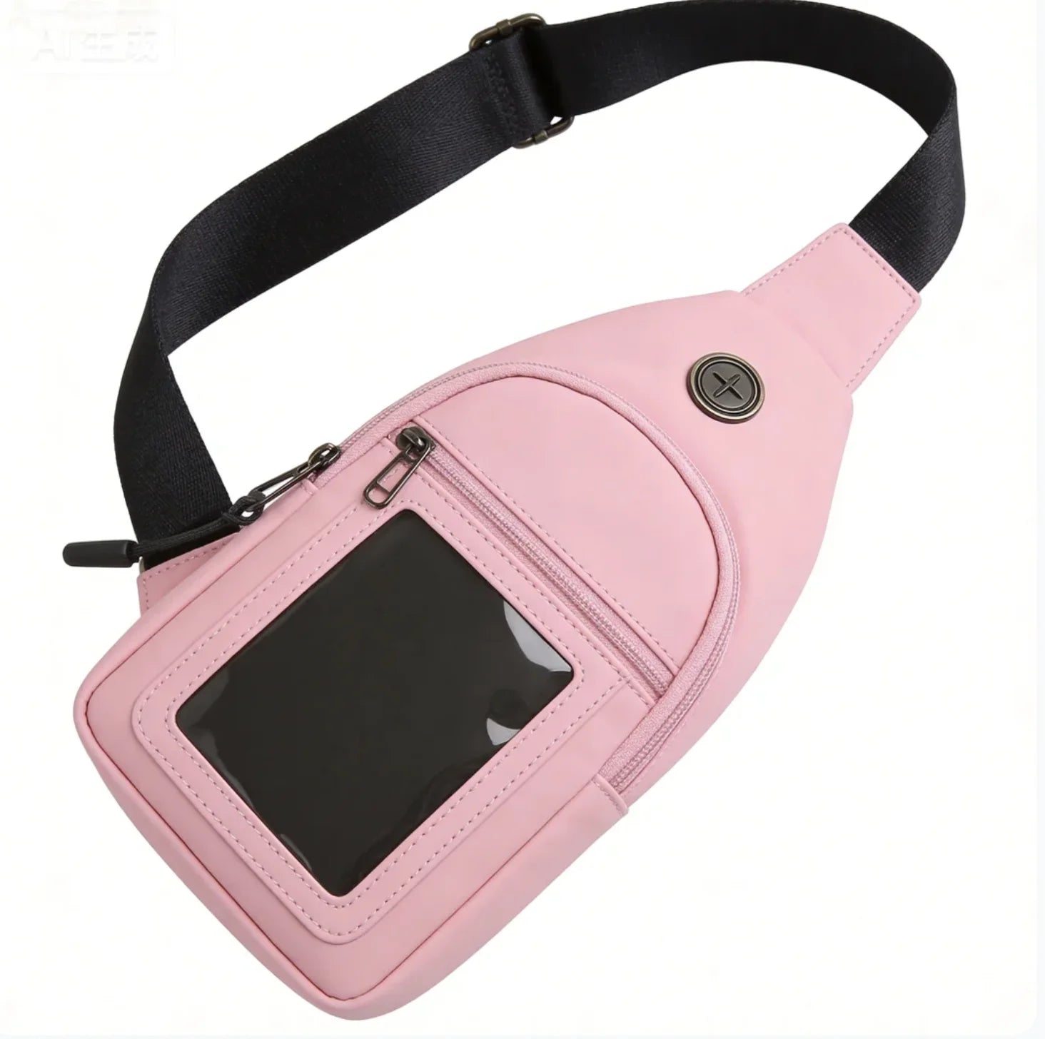 Backper Ara Graded Card Crossbody — Pink