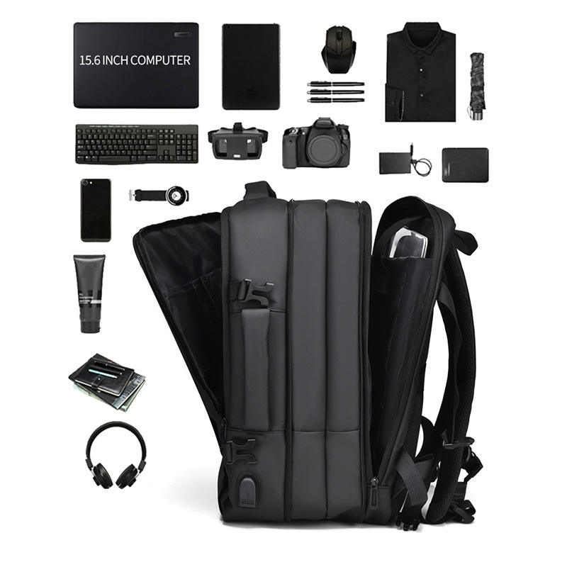 Euanthe SJ8039L laptop backpack back panel