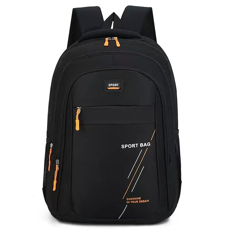Wholesale College High School Backpack - Black - Puck SJ8492SCH Senjia
