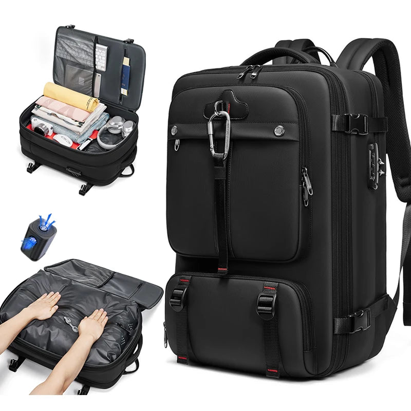 Mingao 25004 17 inch Expandable Vacuum Compression Travel Laptop Backpack - main