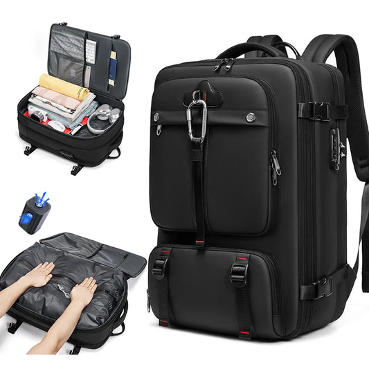 Mingao 25004 17 inch Expandable Vacuum Compression Travel Laptop Backpack - main