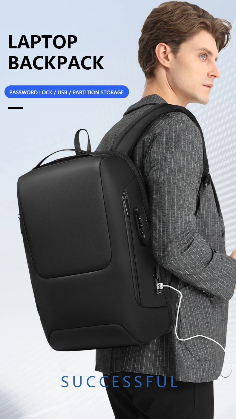 Mingao 231019 College Anti-Theft USB Laptop Backpack - detail 1
