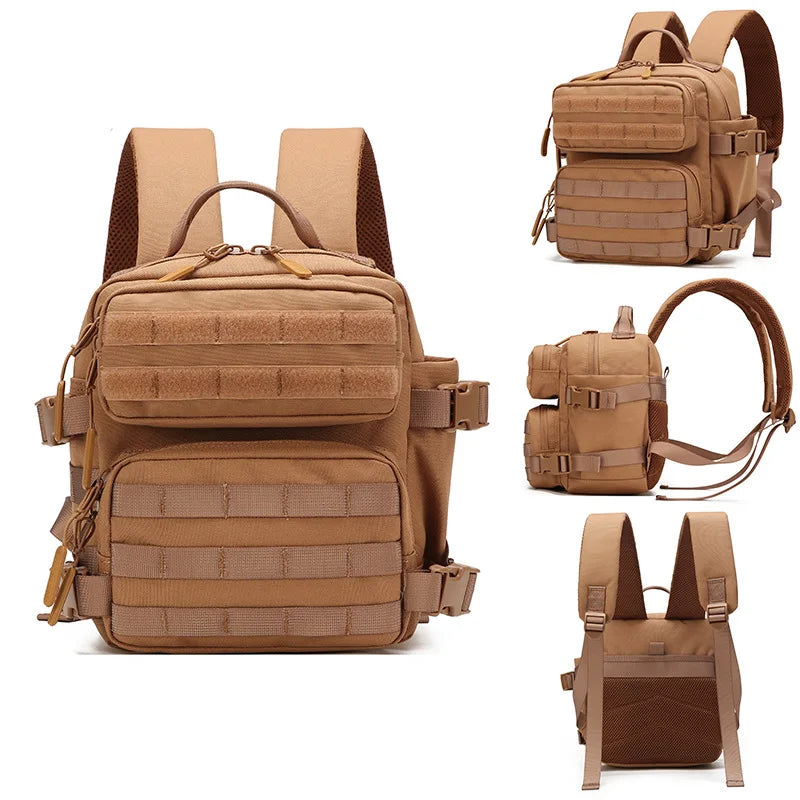 Hong BM-24M596 9L Mini Waterproof Oxford Tactical Backpack
