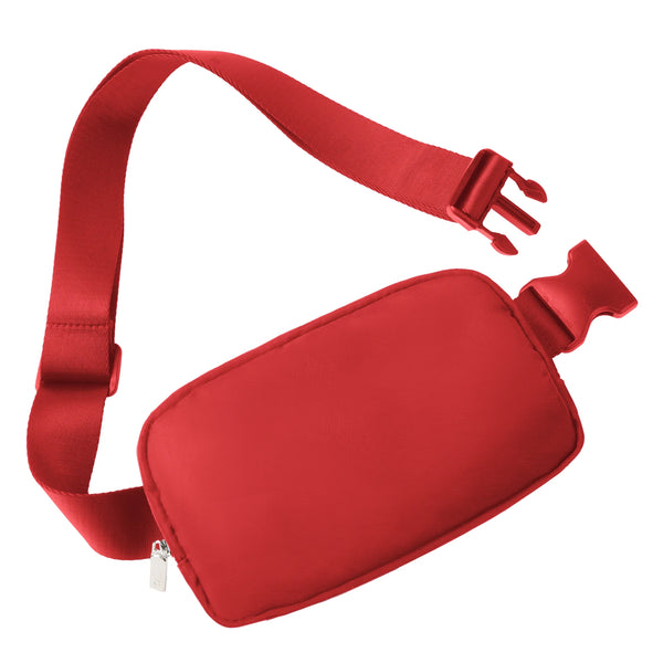 Backper Sterope Anti-Theft Travel Waist Bag — Red