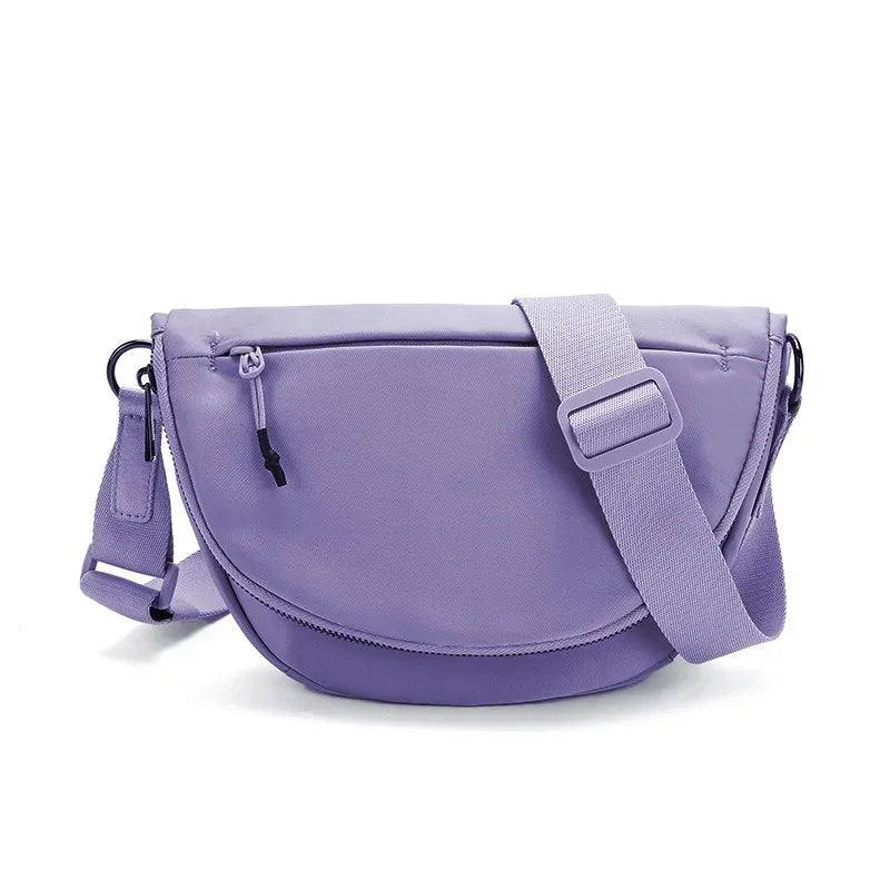 Backper Vulpecula Fruit Print Crossbody — Purple