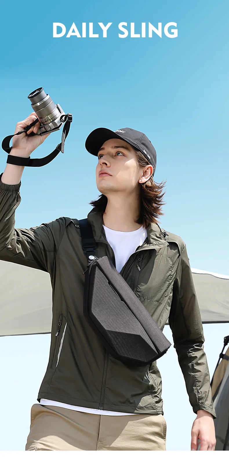 Bange Sol 7502 Modern Polyester Sling Bag