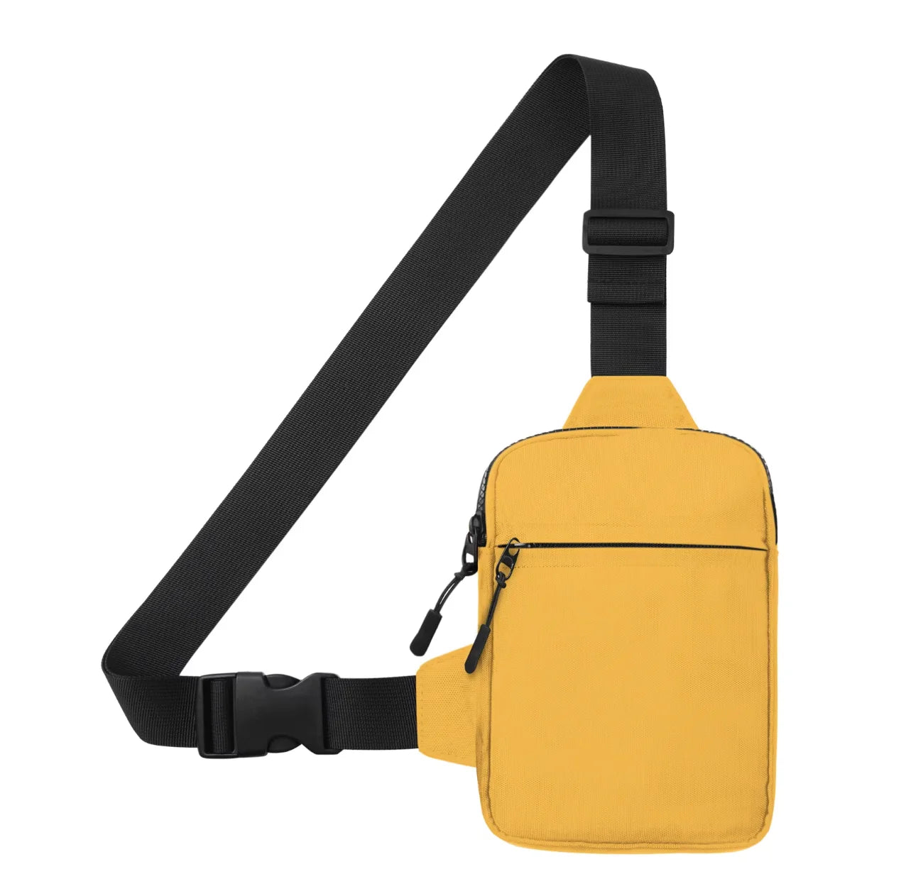 Backper Capella Mini Square Sling Messenger — Mustard