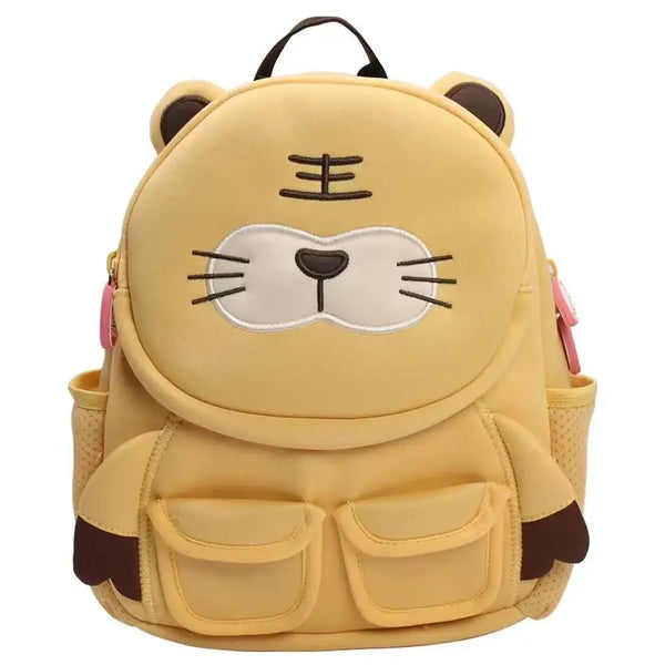 Poppy cartoon neoprene mini backpack yellow