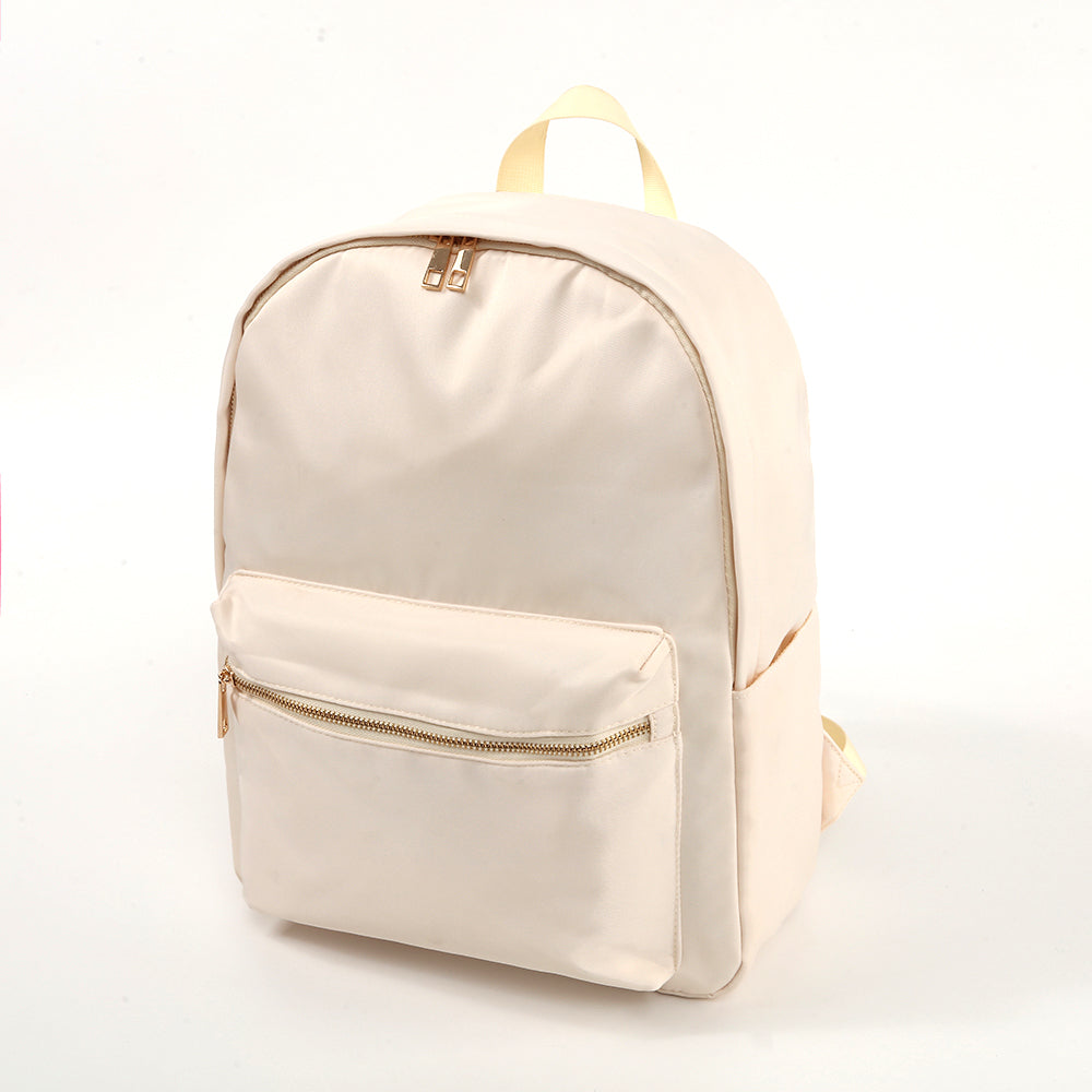 Backper Aquila 15-inch Nylon Laptop Backpack — Nude
