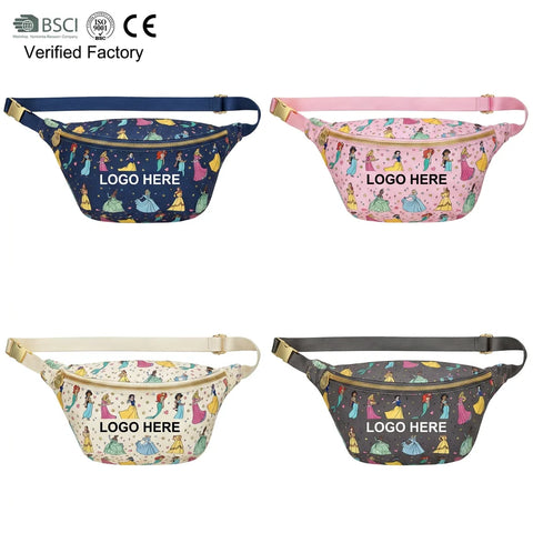 Sublimation Cartoon Princess Waist Bag (Bootes WP4580) Uteri
