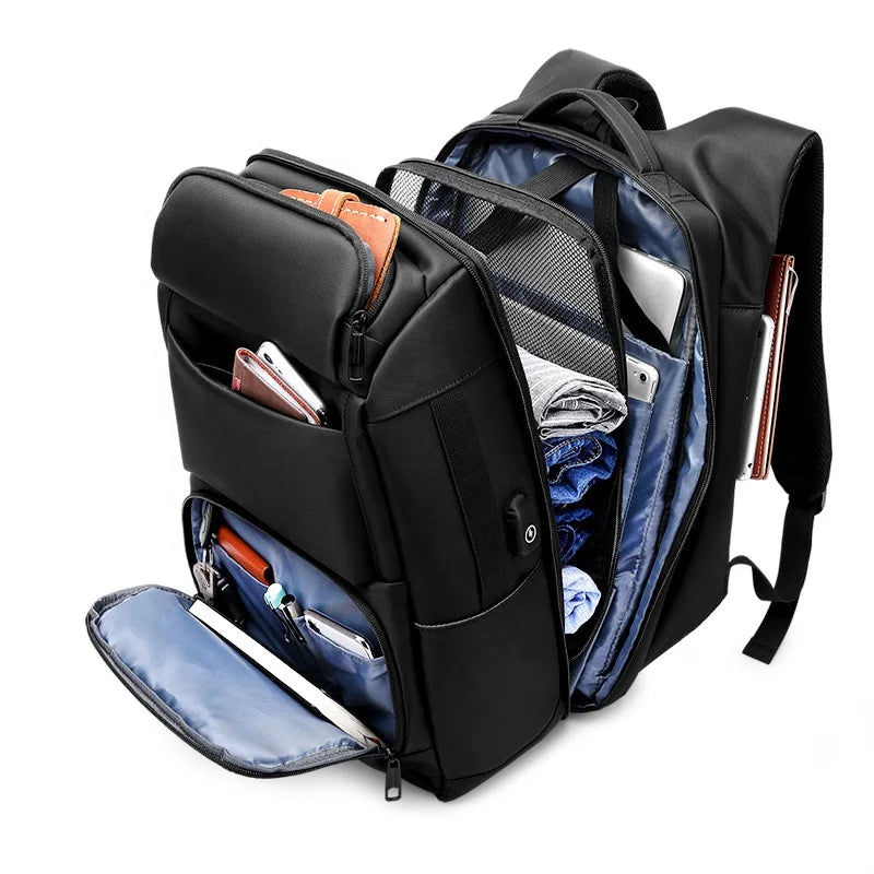 Mingao 8019 15.6" Anti-Theft USB Business Laptop Backpack