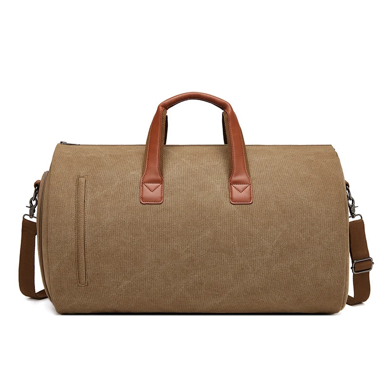 Mingao 209-1 Canvas Travel Duffle Bag with Shoe Compartment