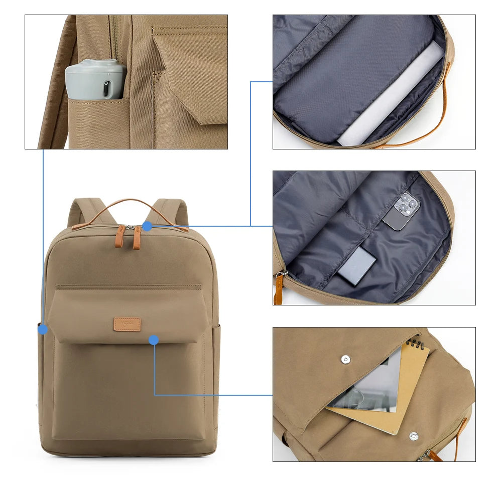 Kingsons K10057W RPET Recycled School Backpack