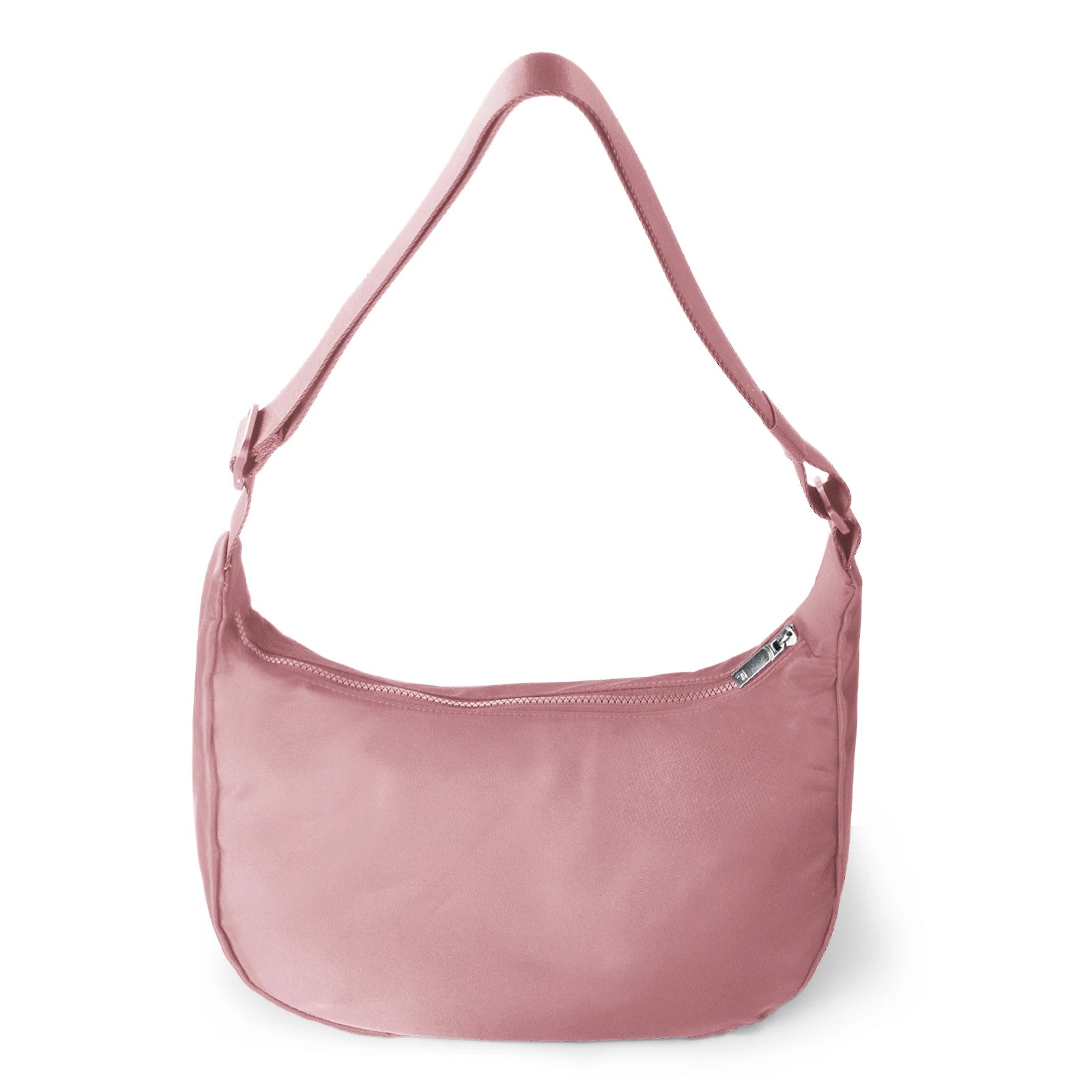 Backper Lepus Crescent Crossbody — Pink