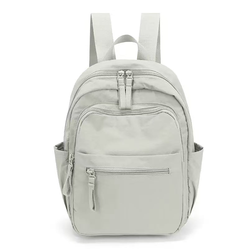 Korean-Style Tasseled Velvet Backpack for Women - Green - Chrysoprase SJ8393SCH Senjia