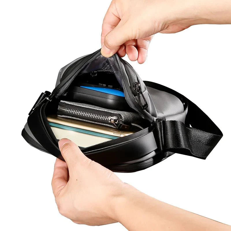 Backper Luna Waterproof Polyester Sling Bag — side detail
