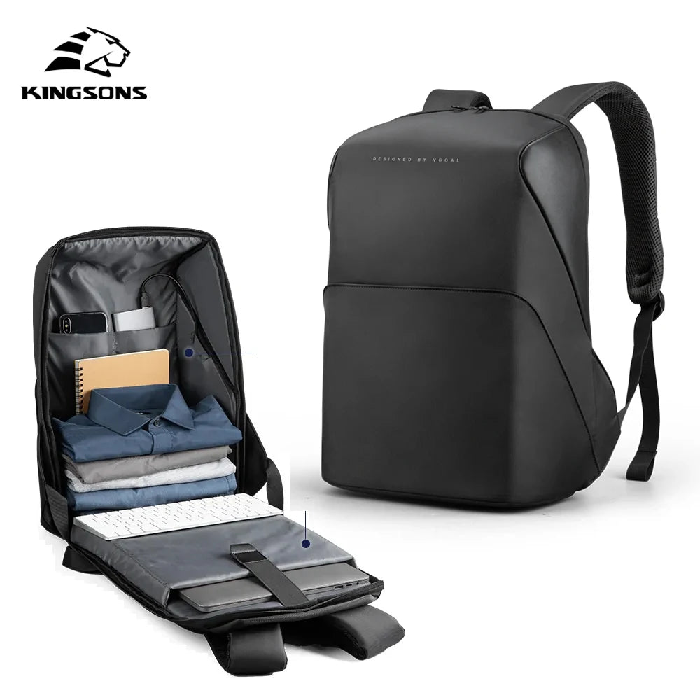 Kingsons USB charging business backpack