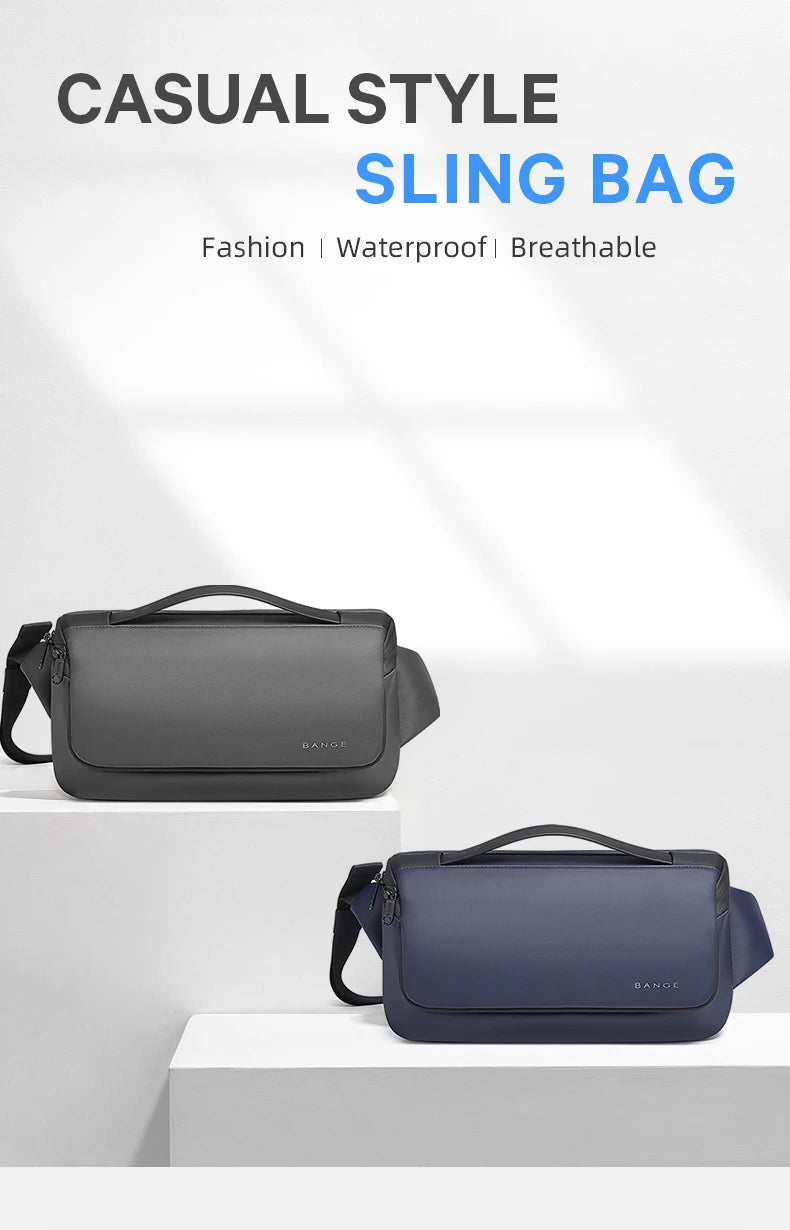 Bange Helios 77202 Anti-Theft Polyester Sling Bag