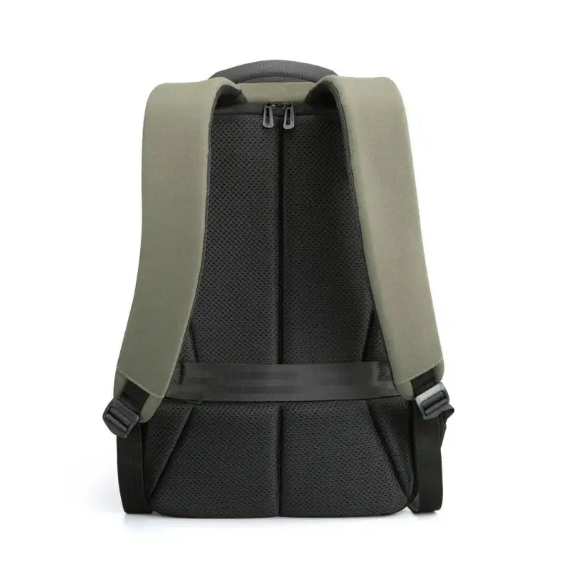 Kingsons anti-theft travel backpack — back panel
