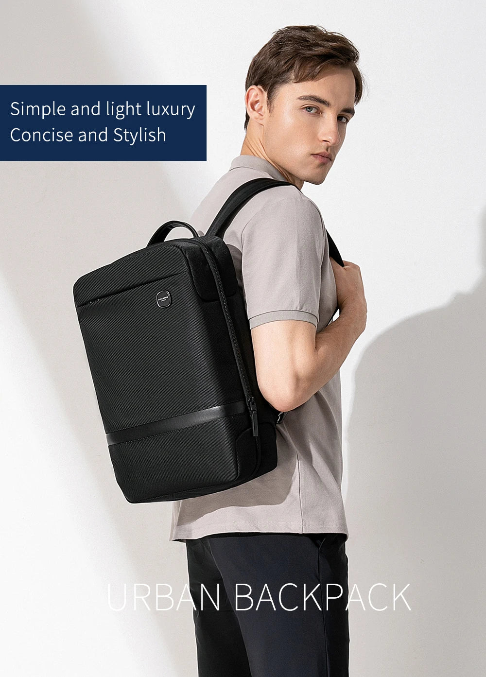 Kingsons KS3265W 14" USB Business Laptop Backpack