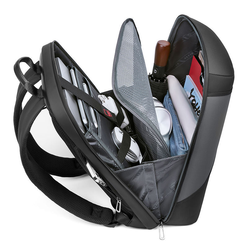 Mingao 231029 laptop backpack back panel and straps