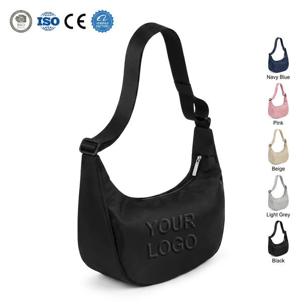 Backper Lepus Crescent Crossbody — front view