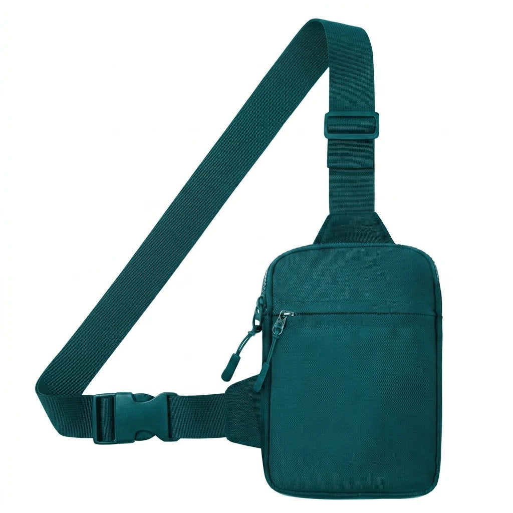 Backper Procyon Blank Mini Phone Card Sling — Teal