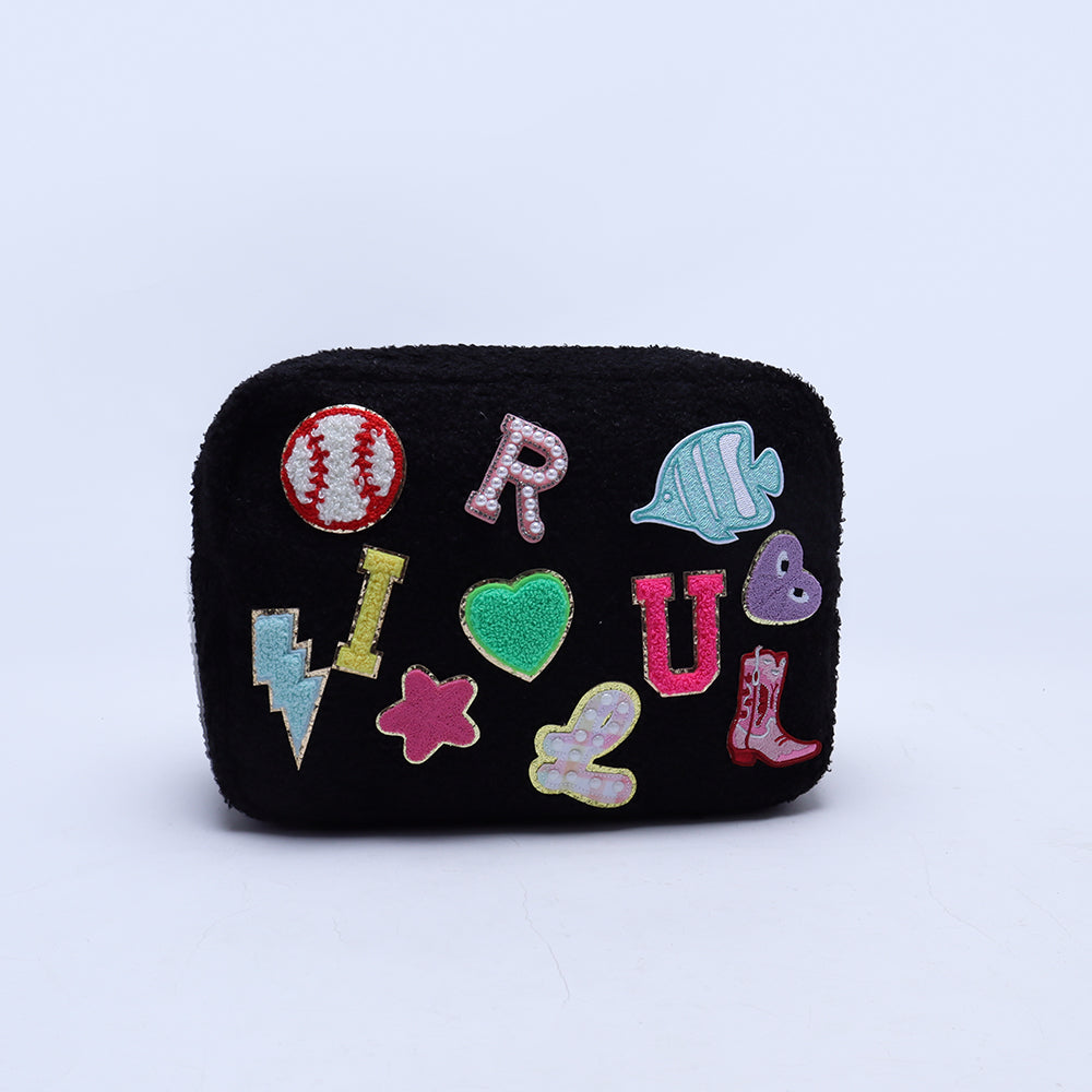 Backper Ursa KMFUR17 teddy plush pouch detail